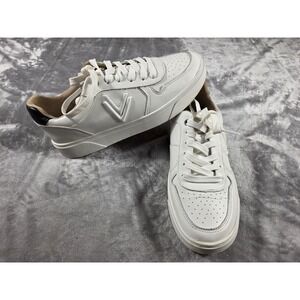 VIONIC Women's Kimmie Court White Leather Tennis Shoes Size 8.5 CLEAN w/FLAWS
